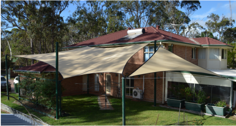 Case Study Residential Shade Sail Retrofit Gale Pacific Commercial