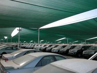 Fabrics suited to Vehicle Protection Netting